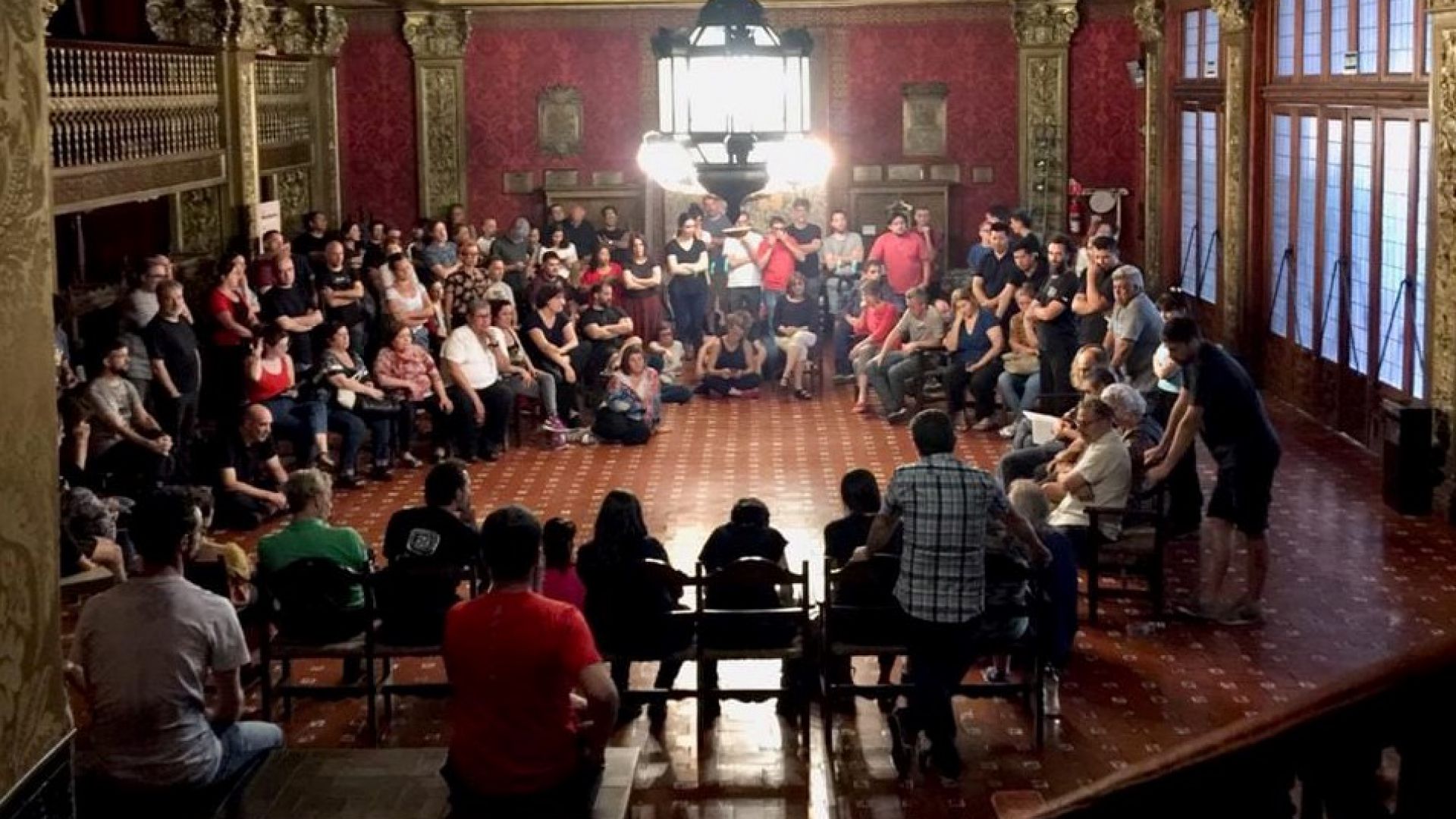 Situación del Teatro Cervantes: paro y estado de asamblea permanente