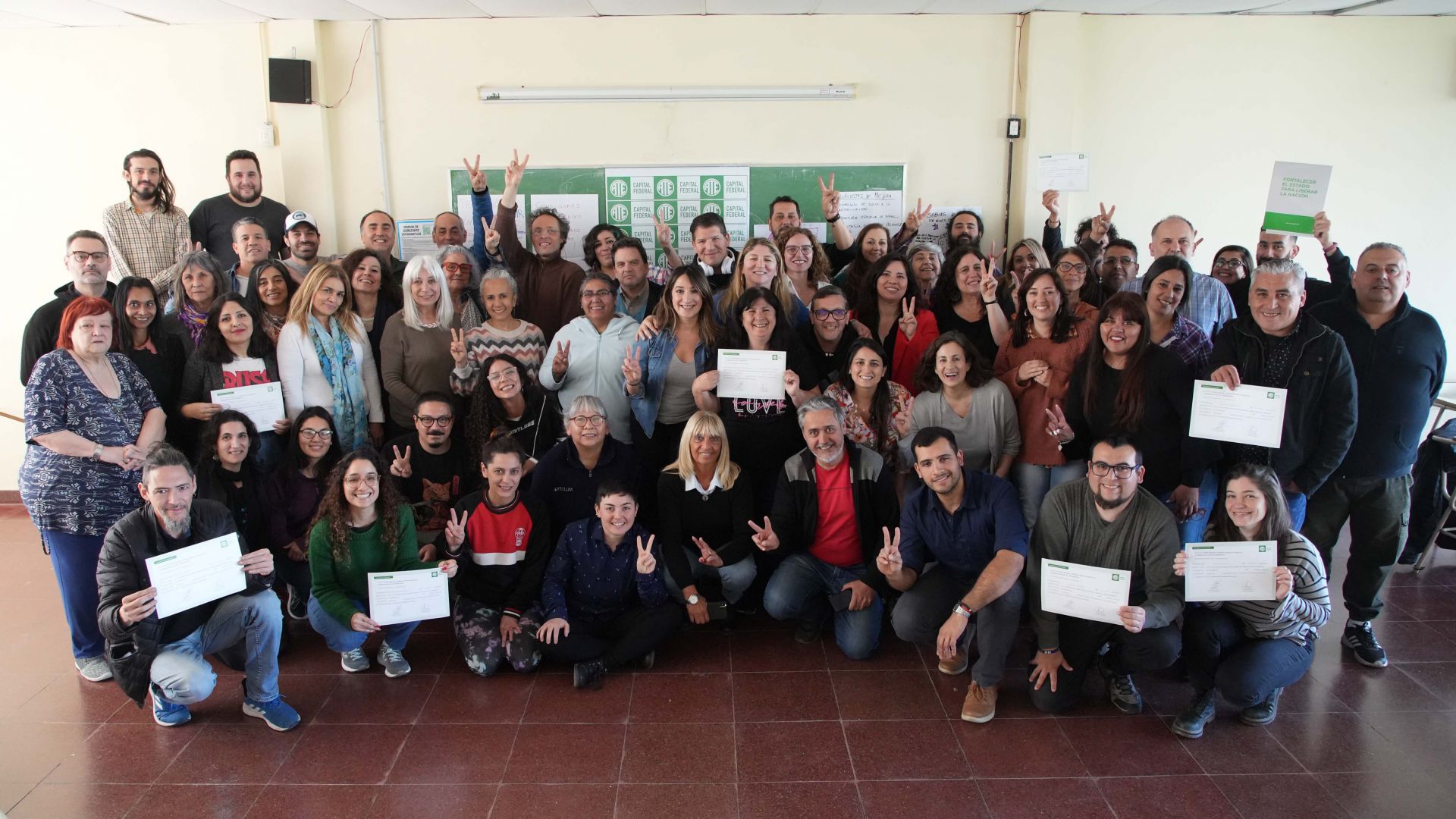 Cerró el curso sobre el Convenio Colectivo 214/06