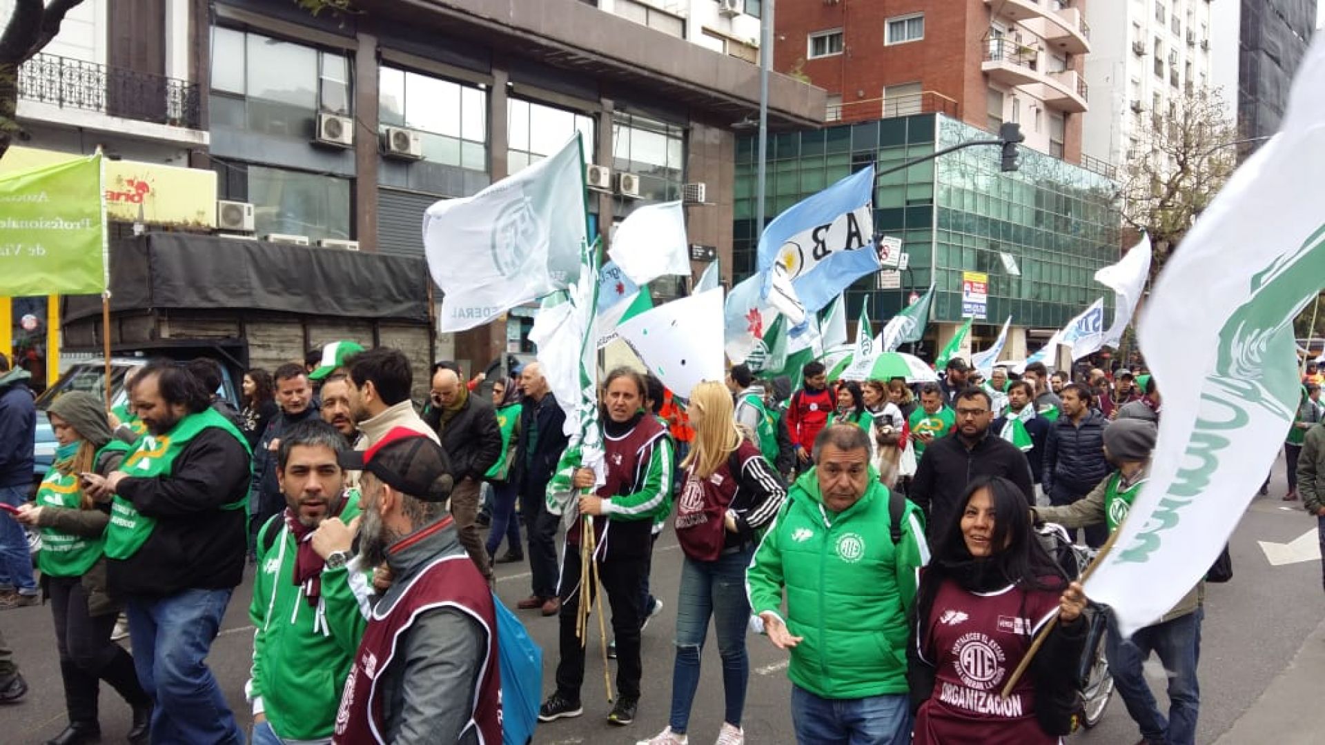 Marcha Federal Vial contra el desguace de Vialidad Nacional