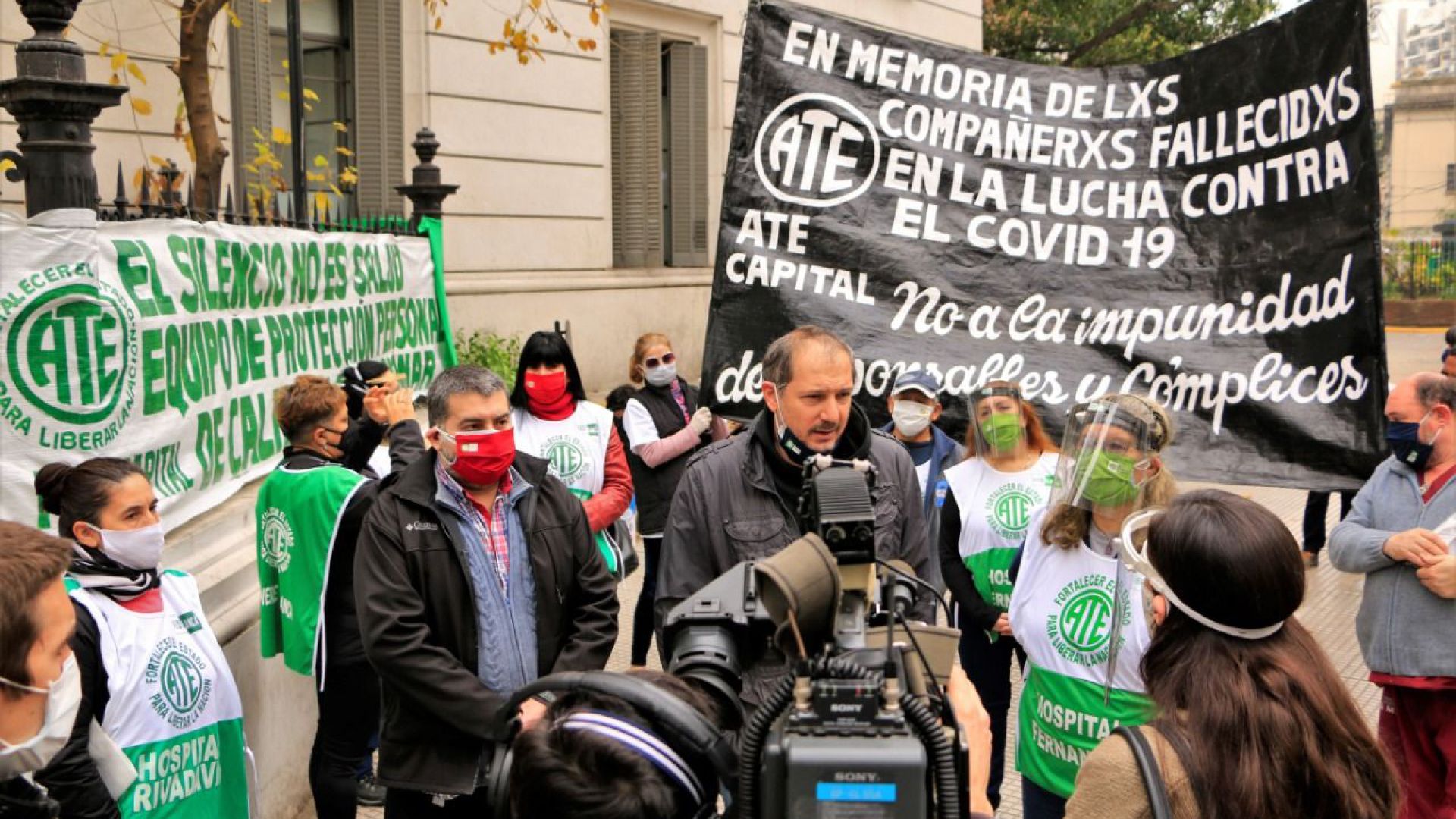 Dolor y bronca: ya son 8 lxs trabajadorxs de la Salud fallecidos en Pandemia