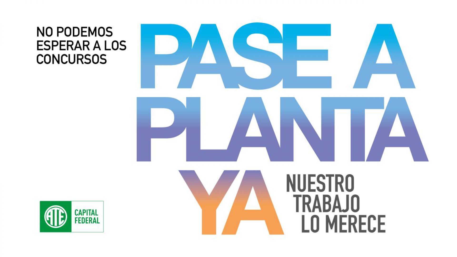 ¡Pase a Planta Permanente!