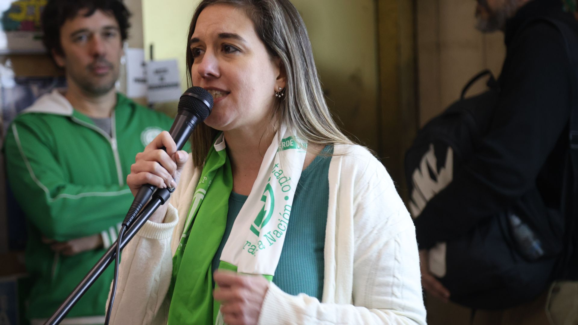 Jornada de protesta en el Ministerio Desarrollo Social de la Nación