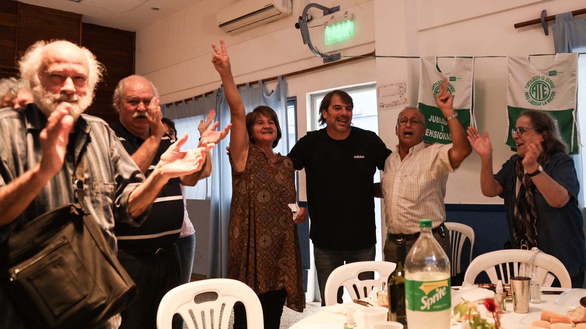 Gran almuerzo con los y las jubiladas de ATE Capital