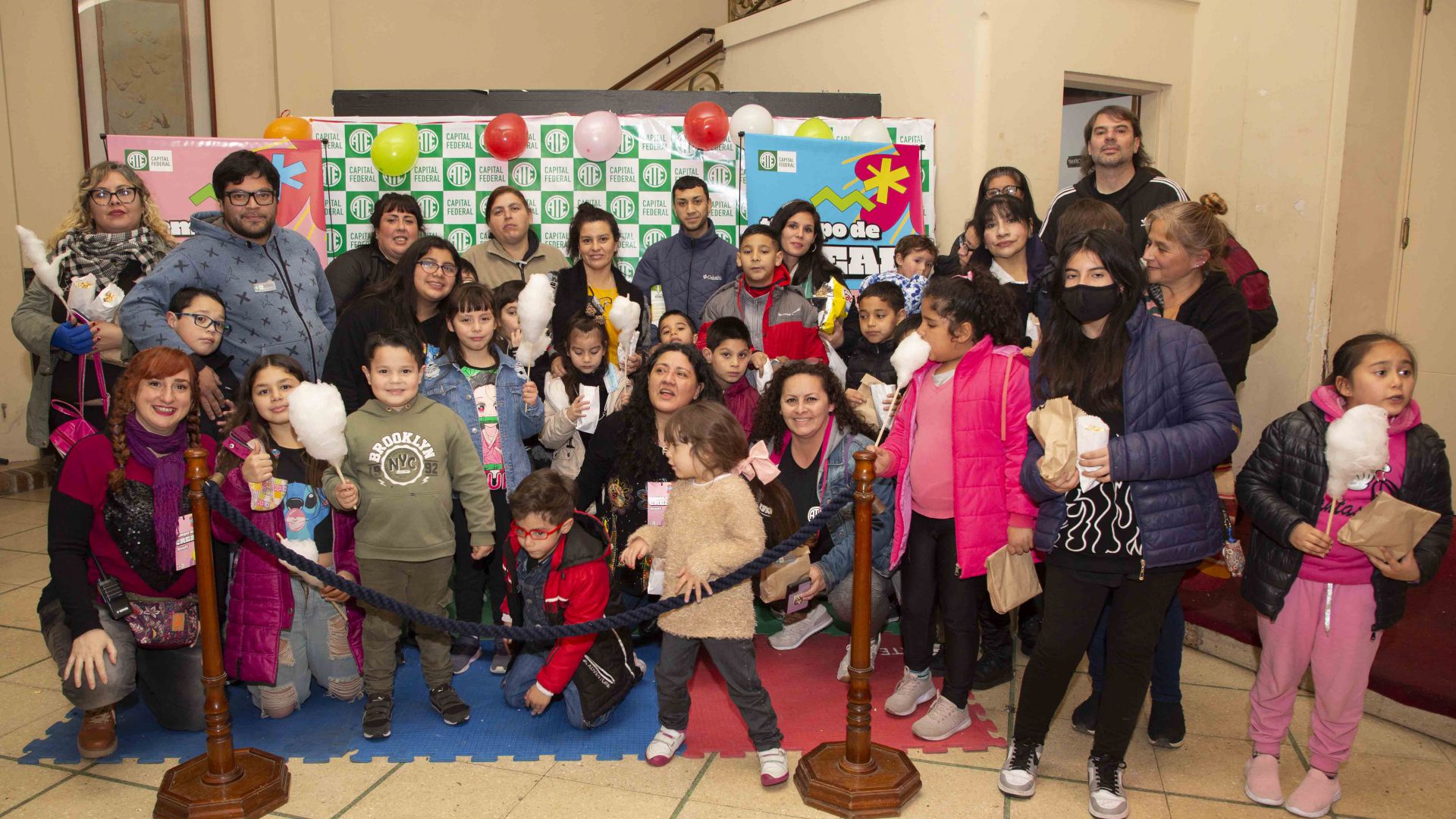 Masiva concurrencia al Festival Infantil de ATE Capital