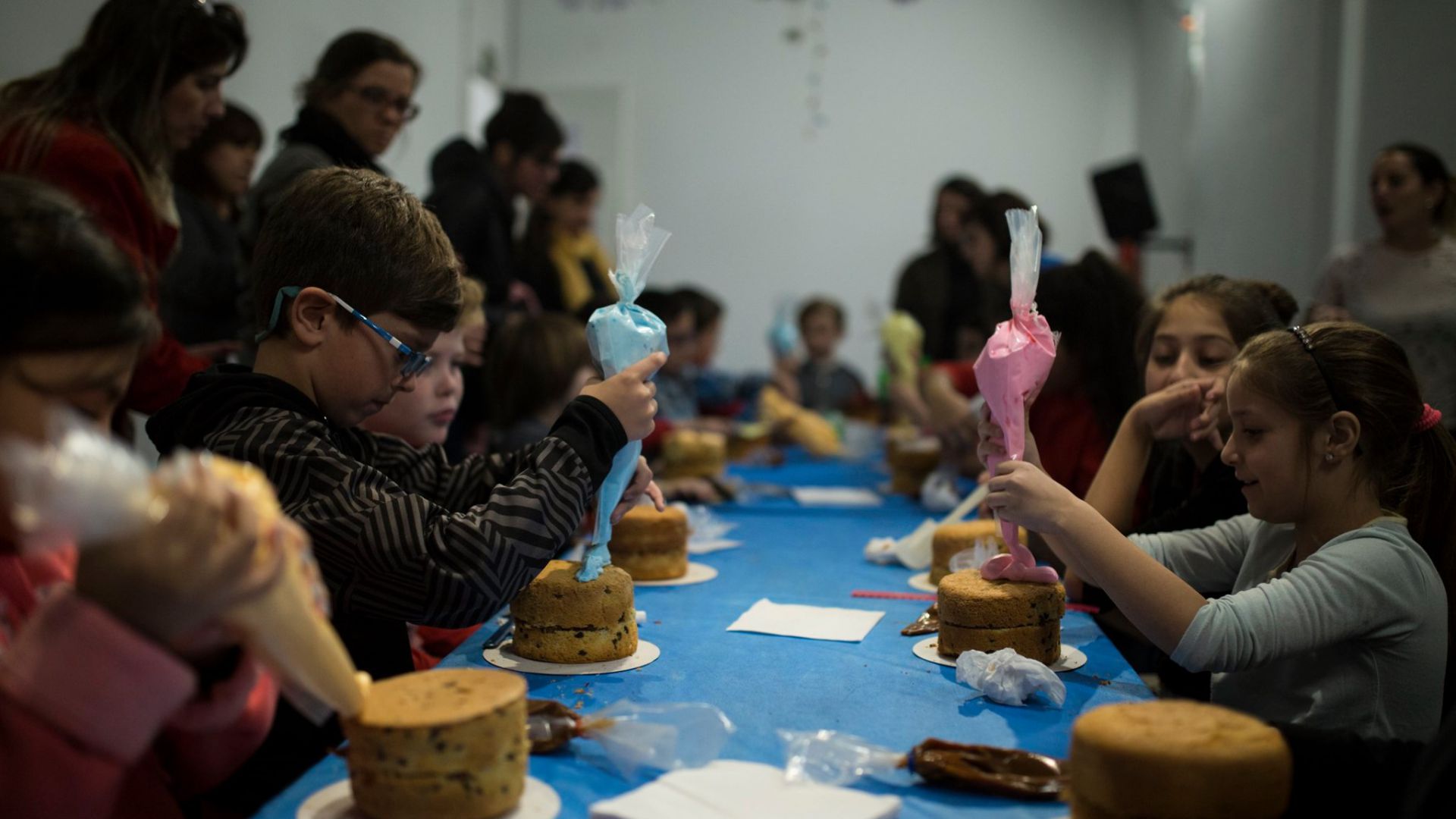 El festival infantil  de invierno fue nuevamente un show de la alegría  y la participación