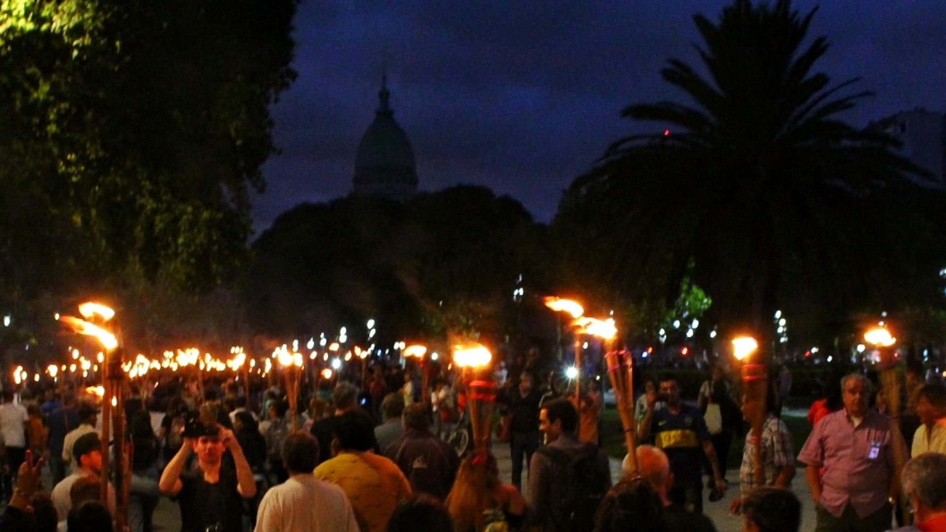 Masiva marcha contra el tarifazo en la Ciudad de Buenos Aires