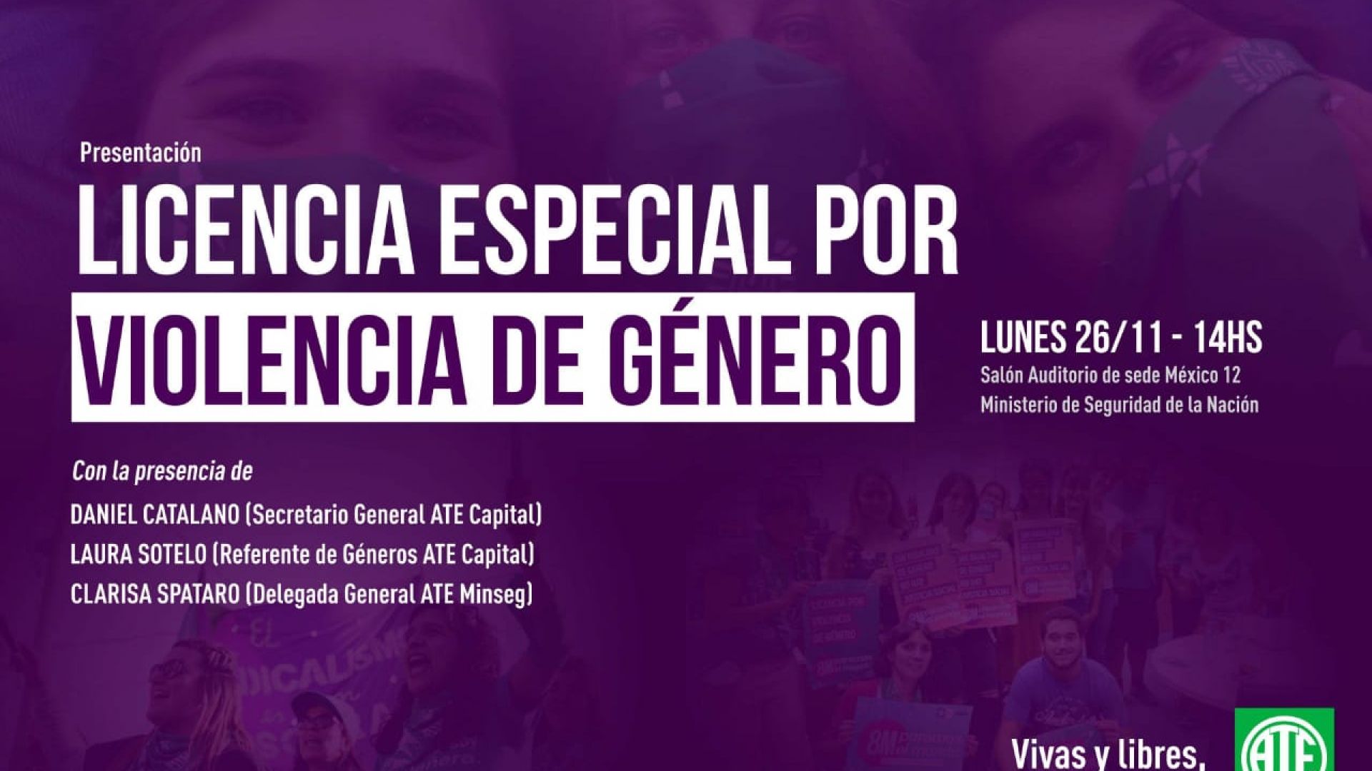 La Licencia Especial por Violencia de Género es un hecho en el Ministerio de Seguridad