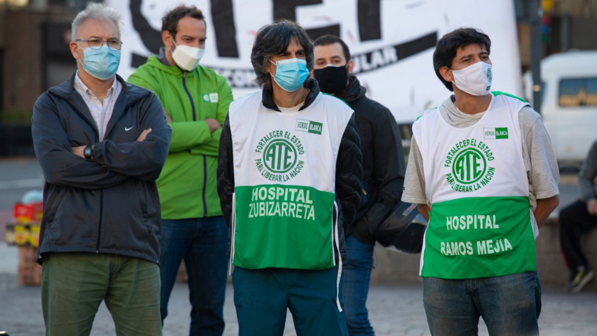 Se lanzó la Jornada de protesta “Lo Esencial es la Vida, no la campaña de Larreta”.