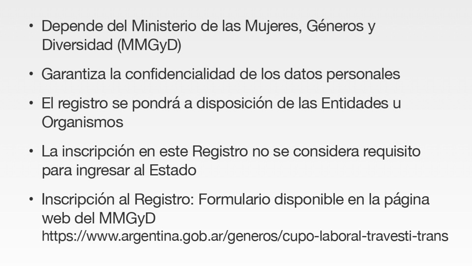 ¡Sumate a militar el cupo laboral travesti trans en tu sector!