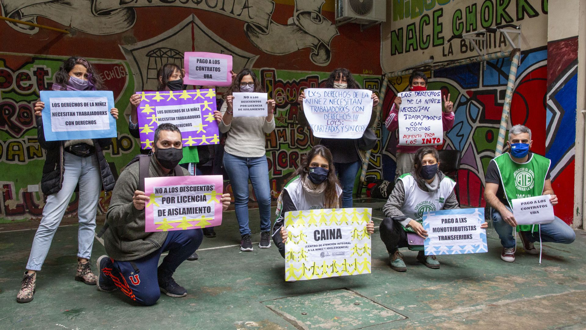 Siguen sin respuesta: Paro de 48 horas de les trabajadores de la niñez