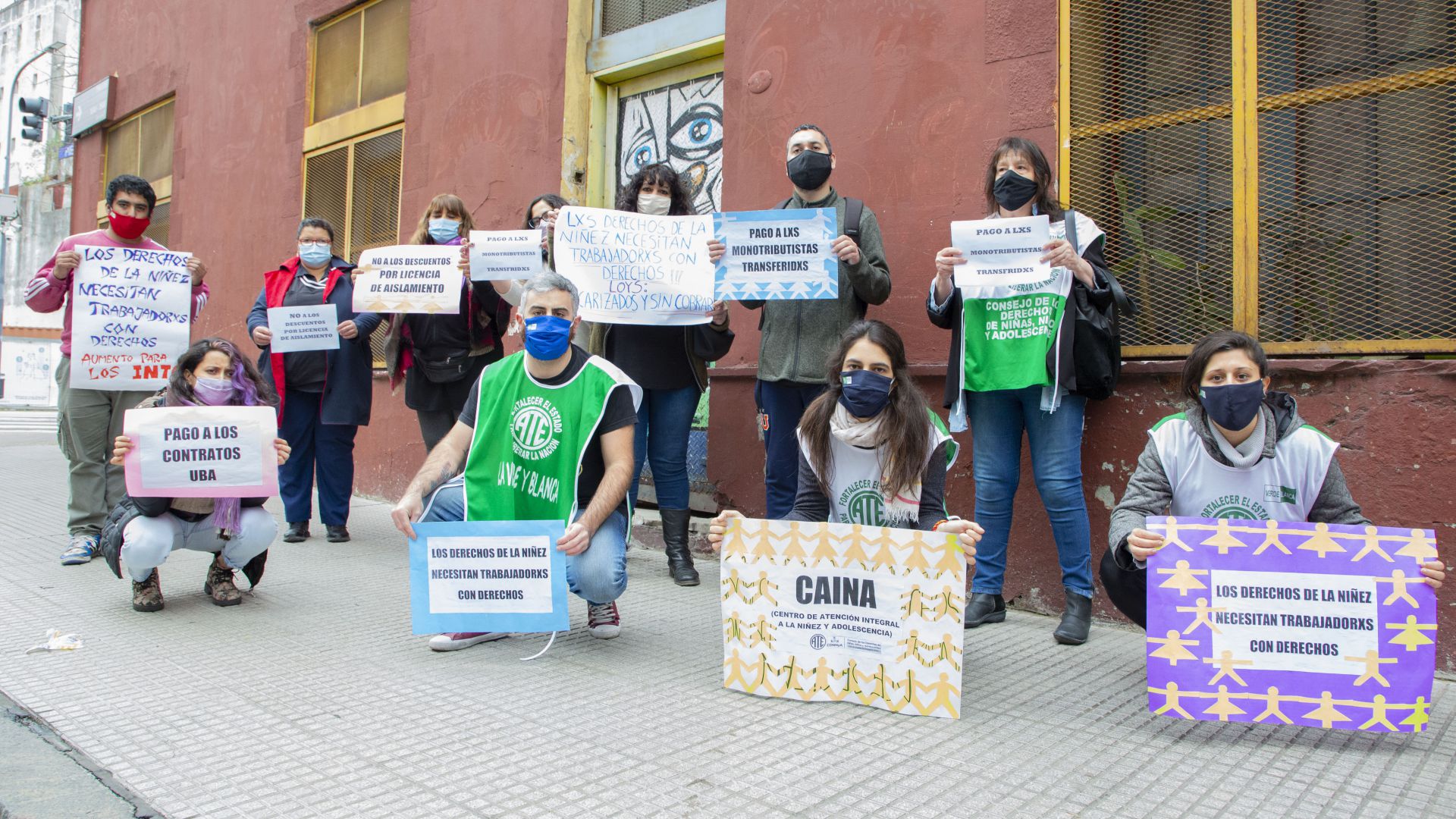 Siguen sin respuesta: Paro de 48 horas de les trabajadores de la niñez