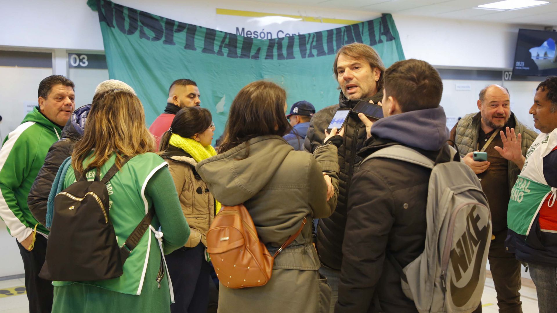 Paro de trabajadores y trabajadoras de la salud en CABA