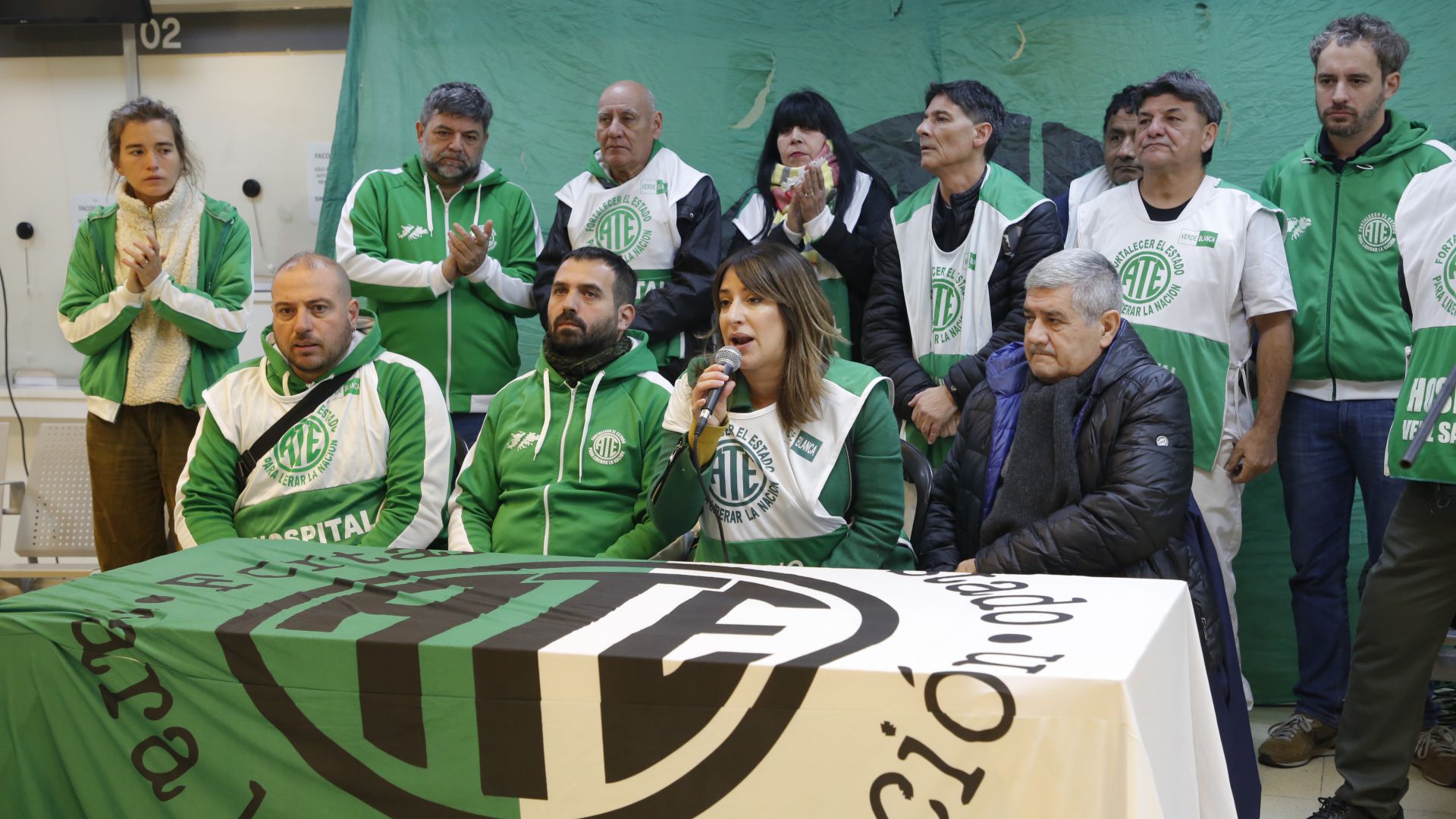 Paro de trabajadores y trabajadoras de la salud en CABA