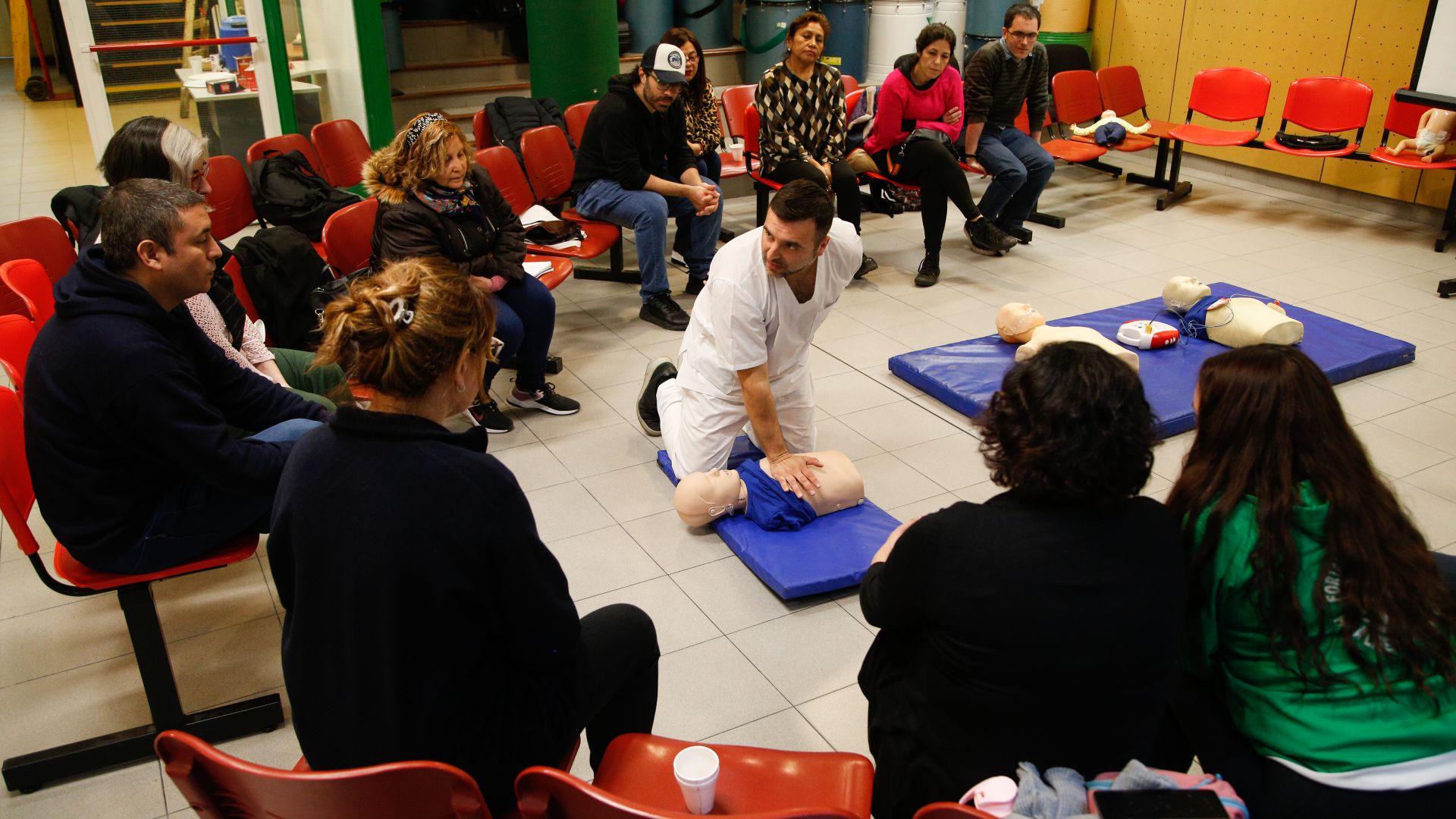 Concluyeron los Cursos de Violencia Laboral y RCP