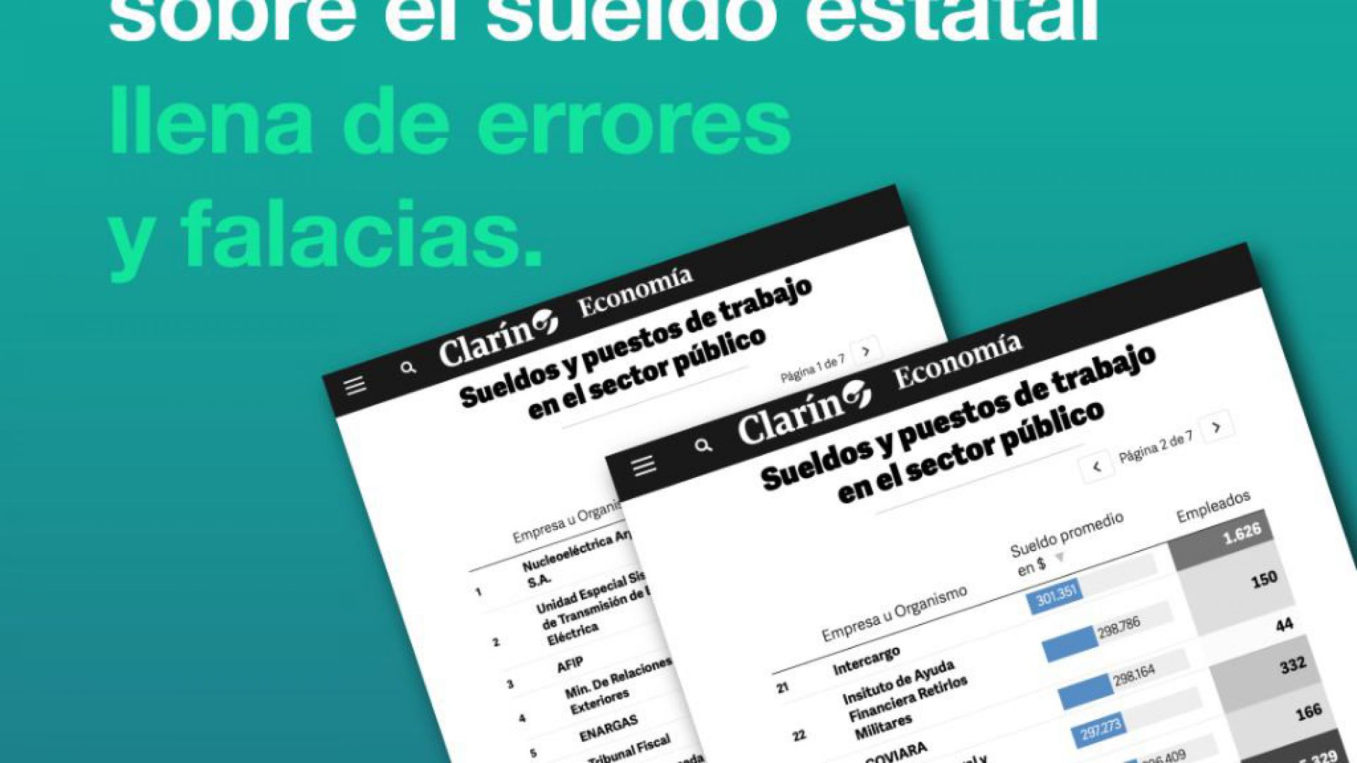 ¿Por qué es mal intencionada la nota de Clarín?